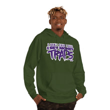 Load image into Gallery viewer, &quot;Money Trap&quot; purp-white Hoody
