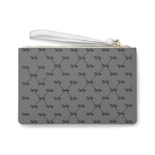 Load image into Gallery viewer, &quot;Celebrate The Female&quot; Blk/Gray/White Clutch Bag
