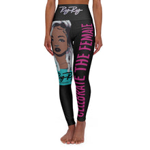 Load image into Gallery viewer, &quot;Celebrate The Female&quot; -Black- Women&#39;s High Waisted Leggings
