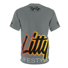 Load image into Gallery viewer, Litty LifeStyle AOP Gray Tee
