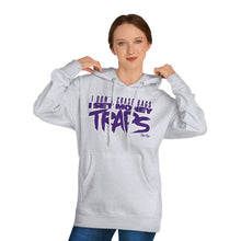 Load image into Gallery viewer, &quot;Money Trap&quot; purp-white Hoody
