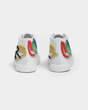 Load image into Gallery viewer, &quot;Colors&quot; Kids Hightop Canvas Shoe
