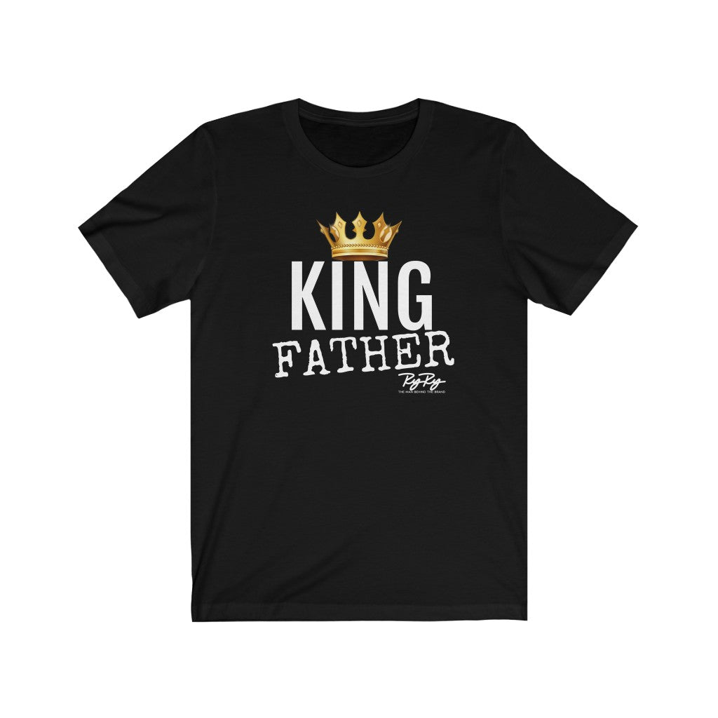 King Father (White Text) Short Sleeve Tee