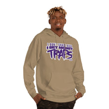 Load image into Gallery viewer, &quot;Money Trap&quot; purp-white Hoody
