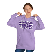 Load image into Gallery viewer, &quot;Money Trap&quot; purp-white Hoody
