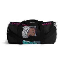 Load image into Gallery viewer, &quot;Celebrate The Female&quot; Black Duffel Bag
