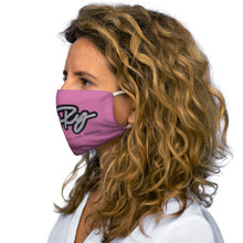 Load image into Gallery viewer, Pink &amp; Diamond Snug-Fit Polyester Face Mask
