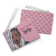 Load image into Gallery viewer, &quot;Celebrate The Female&quot; Pink Clutch Bag
