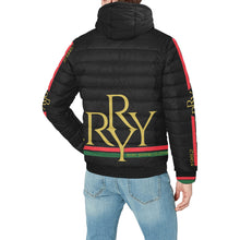 Load image into Gallery viewer, &quot;Royal RyRy Logo&quot; Puff Hooded Jacket
