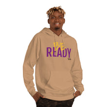 Load image into Gallery viewer, &quot;Be Ready&quot; (Purple/Gold Letters) Hoodie
