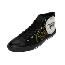 Load image into Gallery viewer, &quot;Gold Chain&quot; Blk Men&#39;s Shoes
