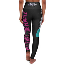 Load image into Gallery viewer, &quot;Celebrate The Female&quot; -Black- Women&#39;s High Waisted Leggings
