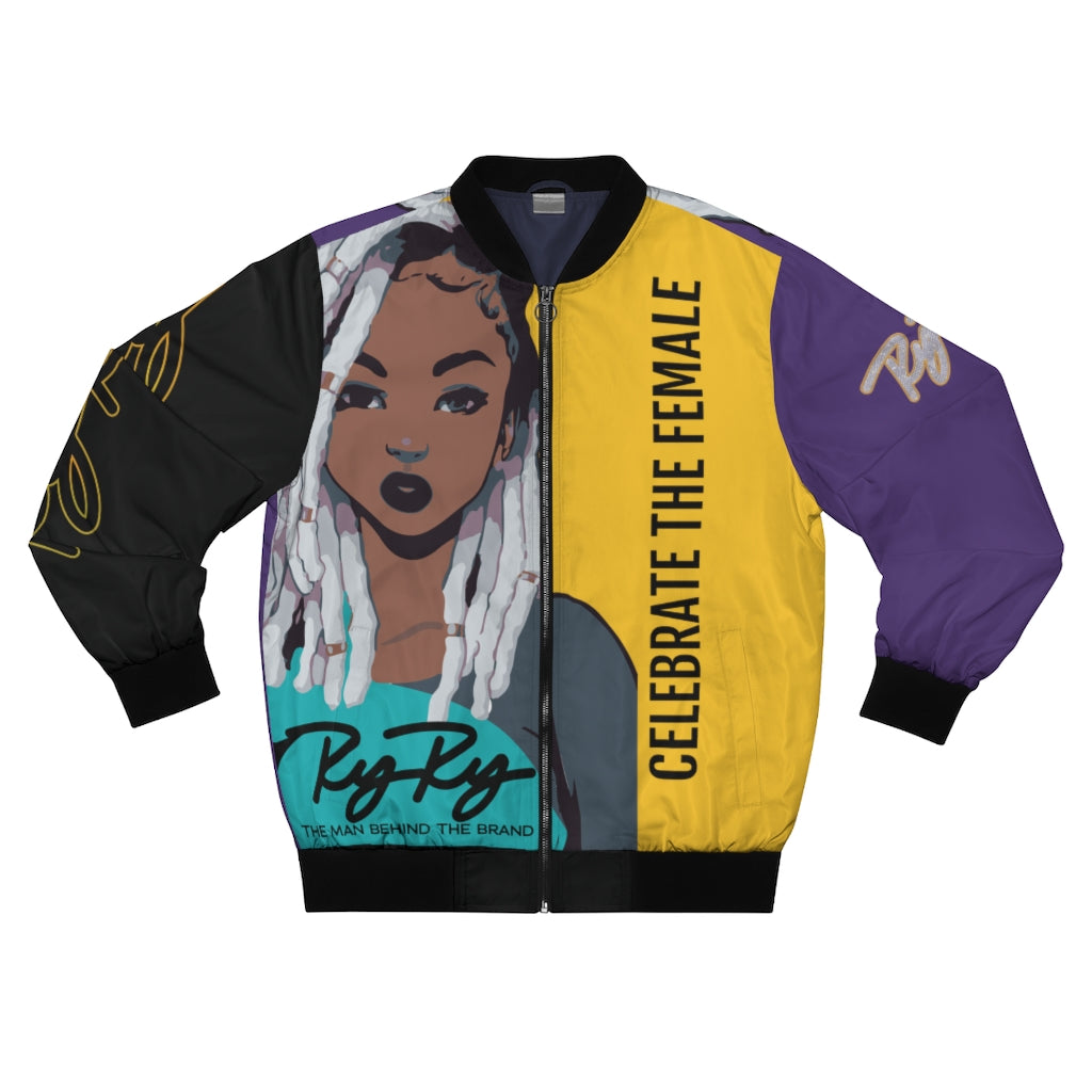 Celebrate The Female Blk/Purple/Yellow Jacket