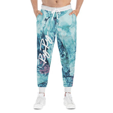 Load image into Gallery viewer, &quot;Turquoise Water color&quot; Jogger Pants
