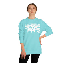 Load image into Gallery viewer, &quot;Money Trap&quot; white text Sweatshirt
