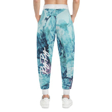 Load image into Gallery viewer, &quot;Turquoise Water color&quot; Jogger Pants
