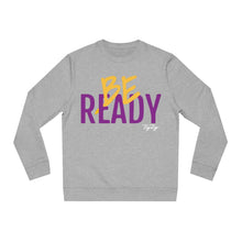 Load image into Gallery viewer, &quot;Be Ready&quot; (Purple/Gold letters) Sweatshirt
