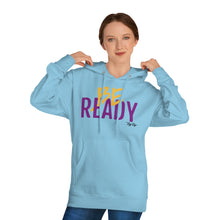 Load image into Gallery viewer, &quot;Be Ready&quot; (Purple/Gold Letters) Hoodie
