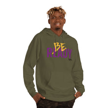 Load image into Gallery viewer, &quot;Be Ready&quot; (Purple/Gold Letters) Hoodie
