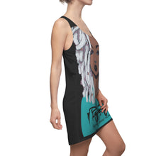 Load image into Gallery viewer, &quot;Celebrate The Female&quot; Black Racerback Dress
