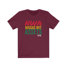 Load image into Gallery viewer, &quot;Niggaz Wit Assets&quot; Short sleeve Tee
