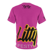 Load image into Gallery viewer, Litty LifeStyle AOP Pink Tee
