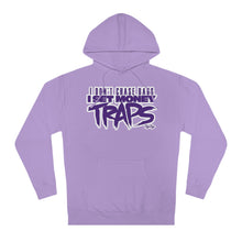 Load image into Gallery viewer, &quot;Money Trap&quot; purp-white Hoody
