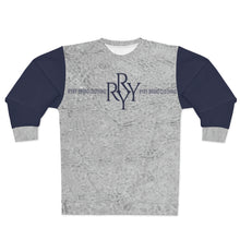 Load image into Gallery viewer, &quot;UCONN Reverse Gray &quot; - dark navy blue Sweatshirt
