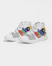 Load image into Gallery viewer, &quot;Colors&quot; Kids Hightop Canvas Shoe
