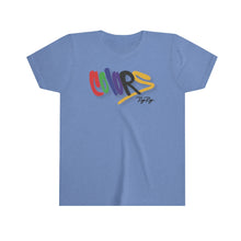 Load image into Gallery viewer, &quot;Colors&quot; Youth Short Sleeve Tee
