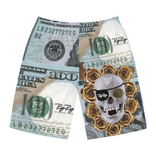 Load image into Gallery viewer, &quot;Diamond Skull Money&quot; Men&#39;s Shorts
