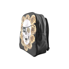 Load image into Gallery viewer, &quot;Gold Roses&quot; Bookbag
