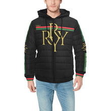 Load image into Gallery viewer, &quot;Royal RyRy Logo&quot; Puff Hooded Jacket
