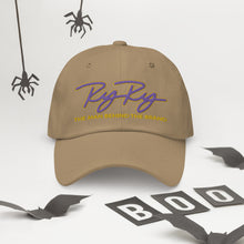 Load image into Gallery viewer, Twill Hat - Purple &amp; Gold Logo
