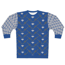 Load image into Gallery viewer, &quot;Royal Blue&quot; Pattern Sweatshirt
