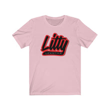 Load image into Gallery viewer, Litty Lifestyle Red/Blk text
