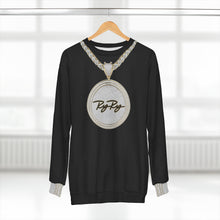 Load image into Gallery viewer, Diamond Chain Blk Sweatshirt
