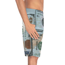 Load image into Gallery viewer, &quot;Diamond Skull Money&quot; Men&#39;s Shorts
