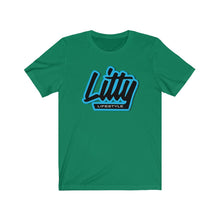 Load image into Gallery viewer, Litty Lifestyle Carolina Blue Letters Tee
