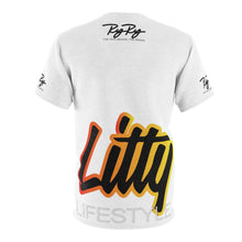 Load image into Gallery viewer, Litty LifeStyle AOP White Tee
