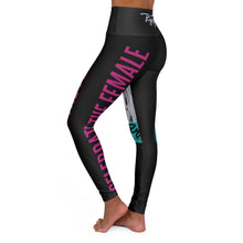 Load image into Gallery viewer, &quot;Celebrate The Female&quot; -Black- Women&#39;s High Waisted Leggings
