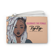 Load image into Gallery viewer, &quot;Celebrate The Female&quot; Peach Clutch Bag
