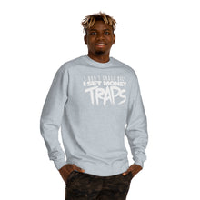 Load image into Gallery viewer, &quot;Money Trap&quot; white text Sweatshirt
