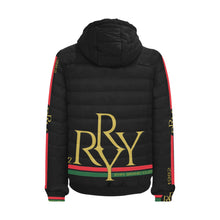 Load image into Gallery viewer, &quot;Royal RyRy Logo&quot; Puff Hooded Jacket
