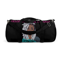 Load image into Gallery viewer, &quot;Celebrate The Female&quot; Black Duffel Bag
