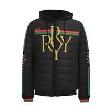 Load image into Gallery viewer, &quot;Royal RyRy Logo&quot; Puff Hooded Jacket
