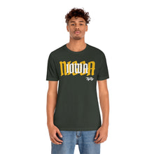 Load image into Gallery viewer, &quot;Iowa Nigga&quot; White/Gold Black Tee
