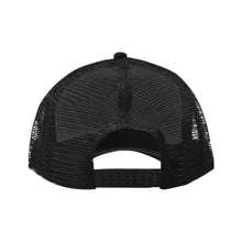 Load image into Gallery viewer, &quot;Outline&quot; blk/white trucker Hat
