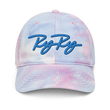 Load image into Gallery viewer, Tie Dye Hat - Blue Logo
