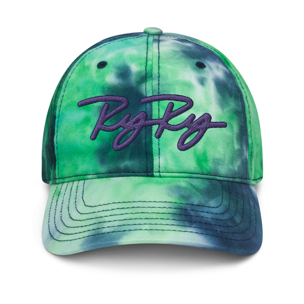 Tie Dye Hat - Purple & Blue Logo